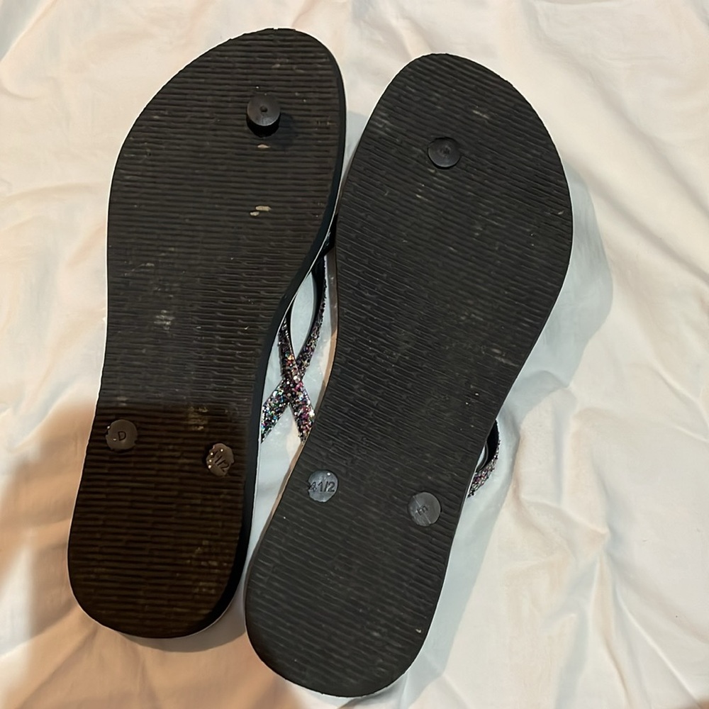 havaianas Slim sparkle Carnaval Flip Flops in size 11 41/42 - Picture 7 of 7